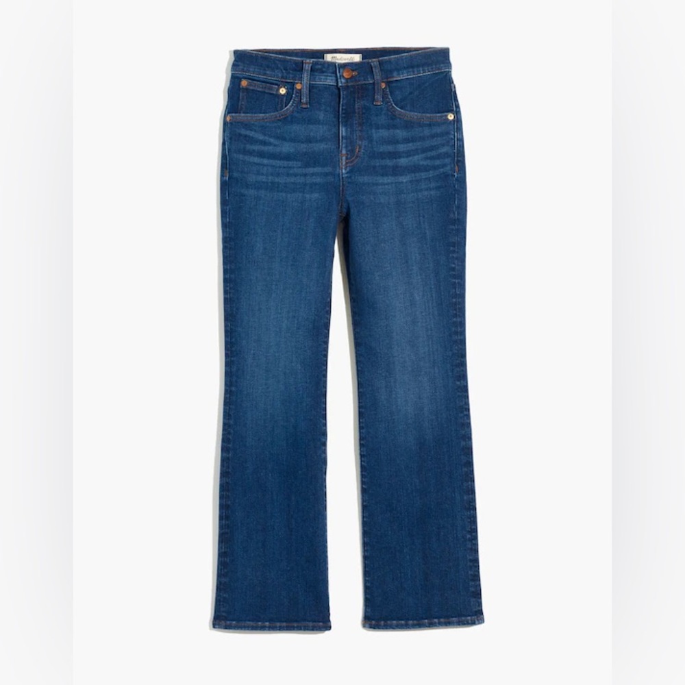 Madewell 
Cali Demi-Boot Jeans in Eastway Wash
Size: 26